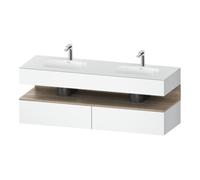 Duravit Duravit Ensemble meuble lavabo encastré Qatego 160x55x60 cm, Kon-WTU, B, marbre Ei/w ma Quantité:1