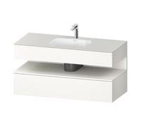 Duravit Duravit Ensemble meuble vasque encastrable Qatego 120x55x60 cm, blanc, sous-meuble console, niche Quantité:1