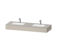 Duravit Duravit Ensemble meuble vasque encastrable Qatego 160x55x17 cm, avec K, 2 tiroirs, B bs, avec Ü, T ma Quantité:1