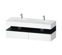 Duravit Duravit Ensemble meuble vasque encastrable Qatego 160x55x60 cm, Kon-WTU, B, blanc mat/bois blanc Quantité:1