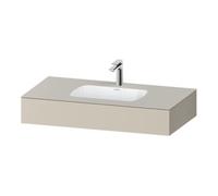 Duravit Duravit Ensemble meuble vasque encastré Qatego 100x55x17 cm, T m, m K, 1 découpe, m ÜL Quantité:1
