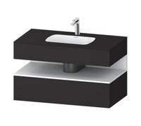 Duravit Duravit Ensemble meuble vasque encastré Qatego 100x55x60 cm, blanc mat avec console Quantité:1