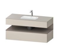 Duravit Duravit Ensemble meuble vasque encastré Qatego 120x55x60 cm, blanc mat, Kon-WTU, B Quantité:1