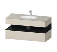 Duravit Duravit Ensemble meuble vasque encastré Qatego 120x55x60 cm, E blanc/taupe m, Kon-WTU, B Quantité:1