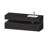 Duravit Duravit Ensemble meuble vasque encastré Qatego 160x50x60 cm, Kon-WTU, B, B r, gris m/Gr m Quantité:1