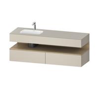 Duravit Duravit Ensemble meuble vasque encastré Qatego 160x50x60cm, Kon-WTU, B, B l, E na/tau m Quantité:1