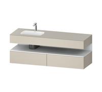 Duravit Duravit Ensemble meuble vasque encastré Qatego 160x50x60cm, Kon-WTU, B, B l, w m/ta m Quantité:1