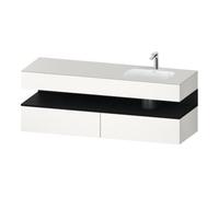 Duravit Duravit Ensemble meuble vasque encastré Qatego 160x50x60cm, Kon-WTU, blanc mat Quantité:1