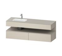 Duravit Duravit Ensemble meuble vasque encastrée Qatego 160x50x60 cm, Kon-WTU, B, B l, T m/ta m Quantité:1