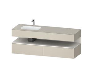 Duravit Duravit Ensemble meuble vasque encastrée Qatego 160x50x60 cm, Kon-WTU, B, B l, w m/ta m Quantité:1