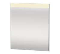 Duravit Xbase, ensemble de meubles muraux, avec miroir LED, lavabo et meuble sous-lavabo, largeur 600 mm, XB007004545