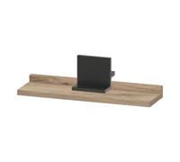Tablette Duravit Sivida, support noir diamant mat, 400x115x35mm, SV74300BD550000, Couleur: ChÃªne marbrÃ©