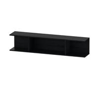 Duravit Duravit Étagère Ketho.2 80x15x17cm, horiz., 3 compartiments, chêne noir Quantité:1