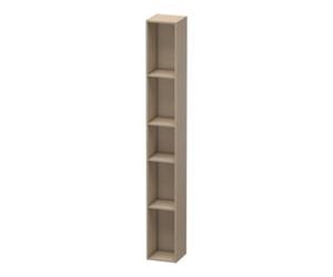 Duravit Duravit Étagère L-Cube 18x18x140 cm, 5 compartiments, verticale, lin Quantité:1