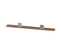 Duravit Duravit Étagère Miroir Sivida 133x65x3,6 mm, noyer naturel, montée, chrome Quantité:1