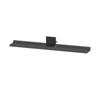 Tablette Duravit Sivida, support noir diamant mat, 800x115x35mm, SV74320BD490000