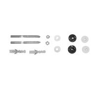 Duravit Duravit Fixation 170x125 mm, d=10 mm, caches, chrome Quantité:1