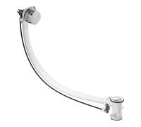 Duravit supplément pour garniture d'écoulement et de trop-plein Quadroval avec bec de baignoire, 550mm, chrome, 791205000001000
