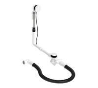 Duravit Duravit Garniture de vidage Quadroval Ø 5,2 cm, avec tuyau flexible, blanc Quantité:1