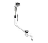 Duravit Duravit Garniture de vidage Quadroval avec tirette 85 cm, d 5,2 cm, pour bonde de baignoire, chrome Quantité:1