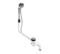 Duravit Duravit Garniture de vidage Quadroval, tirette au sol 65 cm, d=5,2 cm, chrome Quantité:1