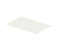 Duravit Étagère en verre DuraSquare 47x38 cm – Verre de sécurité blanc – Pour consoles 003115/003116