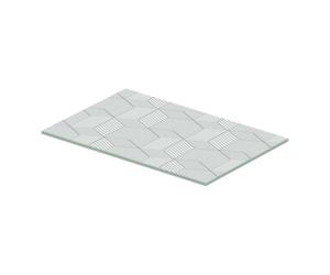 Duravit Duravit Glaseinleger DuraSquare 57x38 cm, verre de sécurité, ligne Cubic Quantité:1