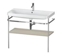 Duravit Duravit Happy D.2 Plus Meuble lavabo 97,5x49 cm, 1 trou, Tau mat, avec console Quantité:1