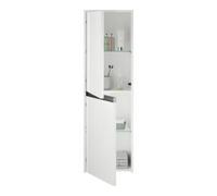 Duravit Ketho.2 armoire mi-haute, charnières à gauche, 1320x400x240mm, K21319L18180000, Couleur: Décor blanc mat