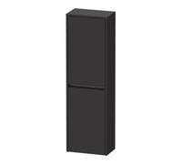 Duravit Duravit Ketho.2 Armoire mi-haute 40x24x132 cm, 2 portes, raccord gauche, graphite mat Quantité:1