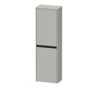 Duravit Duravit Ketho.2 Demi-colonne 40x24x132 cm, 2 portes, raccord gauche, béton gris Quantité:1