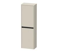 Duravit Duravit Ketho.2 Demi-colonne 40x24x132 cm, 2 portes, taupe mat, raccord à droite Quantité:1