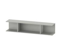 Duravit Duravit Ketho.2 Étagère 80x15x17 cm, droite, 3 compartiments, béton gris mat Quantité:1