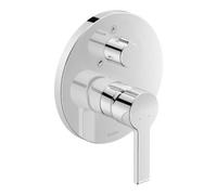 Duravit Duravit Kit de montage B.2 Mitigeur bain encastré, rond, chrome, avec inverseur Quantité:1