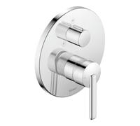 Duravit Duravit Kit de montage Balcoon Mitigeur douche mono-levier, 2 sorties, rond, chrome brillant Quantité:1