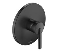 Duravit Balcoon Mitigeur monocommandé pour douche, montage encastré, 170x172mm, BA4210010046, Couleur: Noir Mat