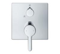 Duravit Duravit Kit de montage C.1 Mitigeur douche encastré, avec inverseur, carré, chrome Quantité:1
