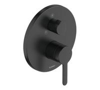Duravit Duravit Kit de montage C.1 Mitigeur douche encastré, avec inverseur, rond, noir mat Quantité:1