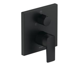 Duravit Duravit Kit de montage Manhattan Mitigeur douche encastré, vanne dérivation, noir mat Quantité:1