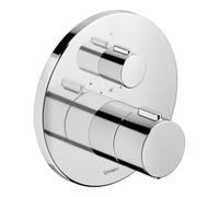 Duravit Duravit Kit de montage prêt à l’emploi UP-Thermostat, rosace ronde, chrome Quantité:1