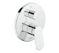 Duravit Duravit Kit de montage Wave Mitigeur douche monotrou, inverseur, chrome Quantité:1