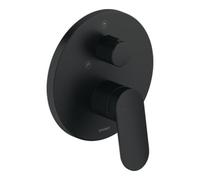 Duravit Duravit Kit de montage Wave Mitigeur douchette monotrou, inverseur, noir mat Quantité:1
