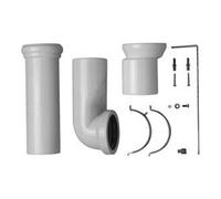 Duravit Duravit Kit de raccordement d 110mm, L renforcé, évacuation universelle et excentrique, pour WC Quantité:1