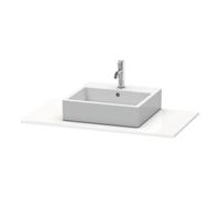 Duravit Duravit Konsole XSquare 100x55 cm, bleu mat satiné, avec 1 découpe Quantité:1