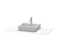 Duravit Duravit Konsole XSquare 120x55 cm, blanc brillant, avec 1 découpe Quantité:1