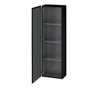 Duravit Duravit L-Cube Demi-colonne 40x24,3x132 cm, porte gauche, noir brillant Quantité:1