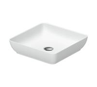 Duravit Duravit Lavabo à poser DuroCast + Sivida 40x40cm, blanc mat soyeux Quantité:1
