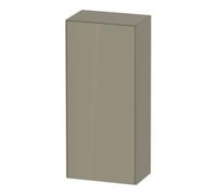 Duravit Duravit Meuble demi-haut White Tulip 40x24x88 cm, 1 porte, à gauche, gris pierre brillant Quantité:1
