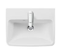 Duravit Duravit Meuble lavabo à main No. 1 50x40 cm, avec trop-plein, trou de robinet, blanc Quantité:1