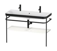 Duravit Duravit Meuble lavabo Happy D.2 Plus 117,5x49 cm, 1 trou, console, blanc brillant Quantité:1